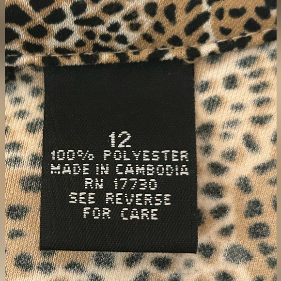 Size 12 snake print dress - Picture 3 of 3